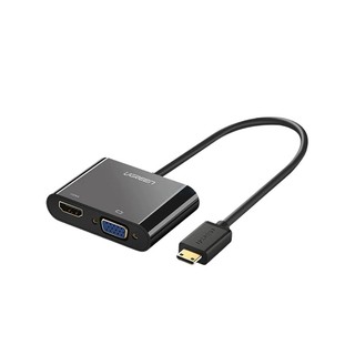 Cáp chuyển đổi HDMI sang VGA và HDMI hỗ trợ audio chính hãng Ugreen 40744 dailyphukien