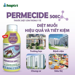 THUỐC DIỆT MUỖI, RUỒI PERMECIDE 1 LÍT