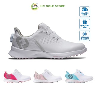 Giày golf nữ FJ HC01, giày thể thao nữ cao cấp chống nước chống trơn trượt, thiết kế có nút vặn BOA tiện lợi - HC GOLF