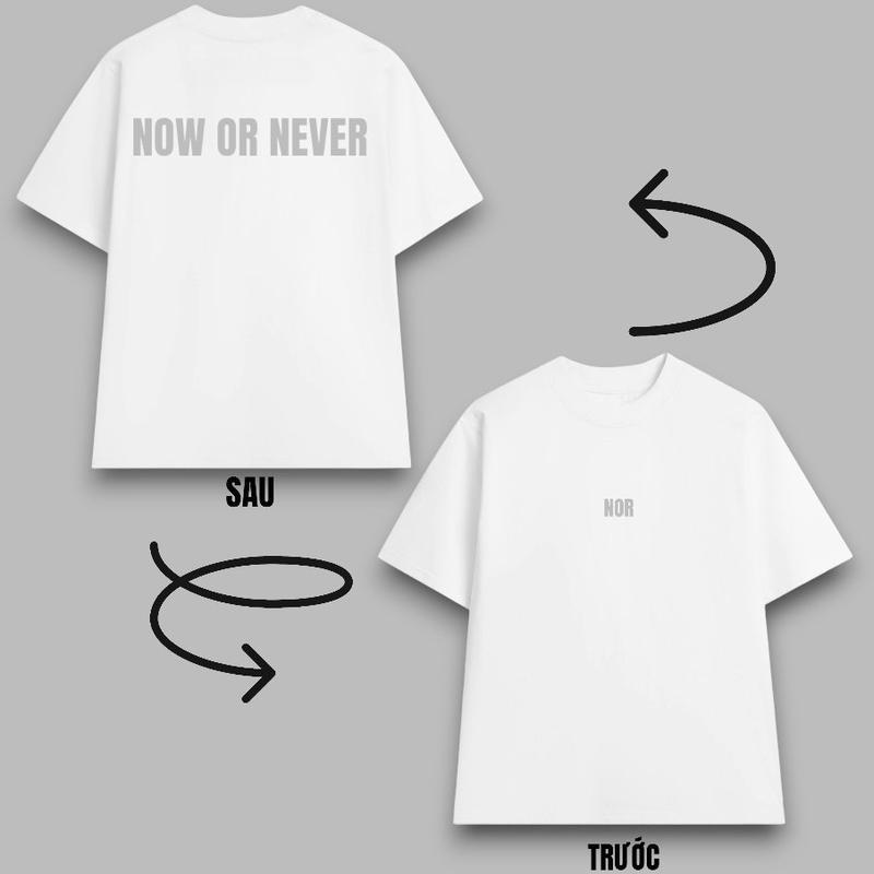 ÁO THUN-PHẢN QUANG UNISEX-COTTON NEVER 4212