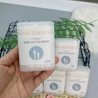 tăm bông kháng khuẩn Vcool( hộp 200 chiếc)