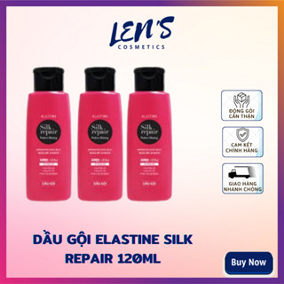 [TP HCM] Dầu gội Elastine Silk Repair Hàn Quốc 120ml - chai mini du lịch