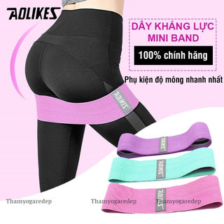  Dây Kháng Lực Đàn Hồi Tập Mông Đùi Cao Cấp Aolikes Siêu Hót-Siêu Bền 