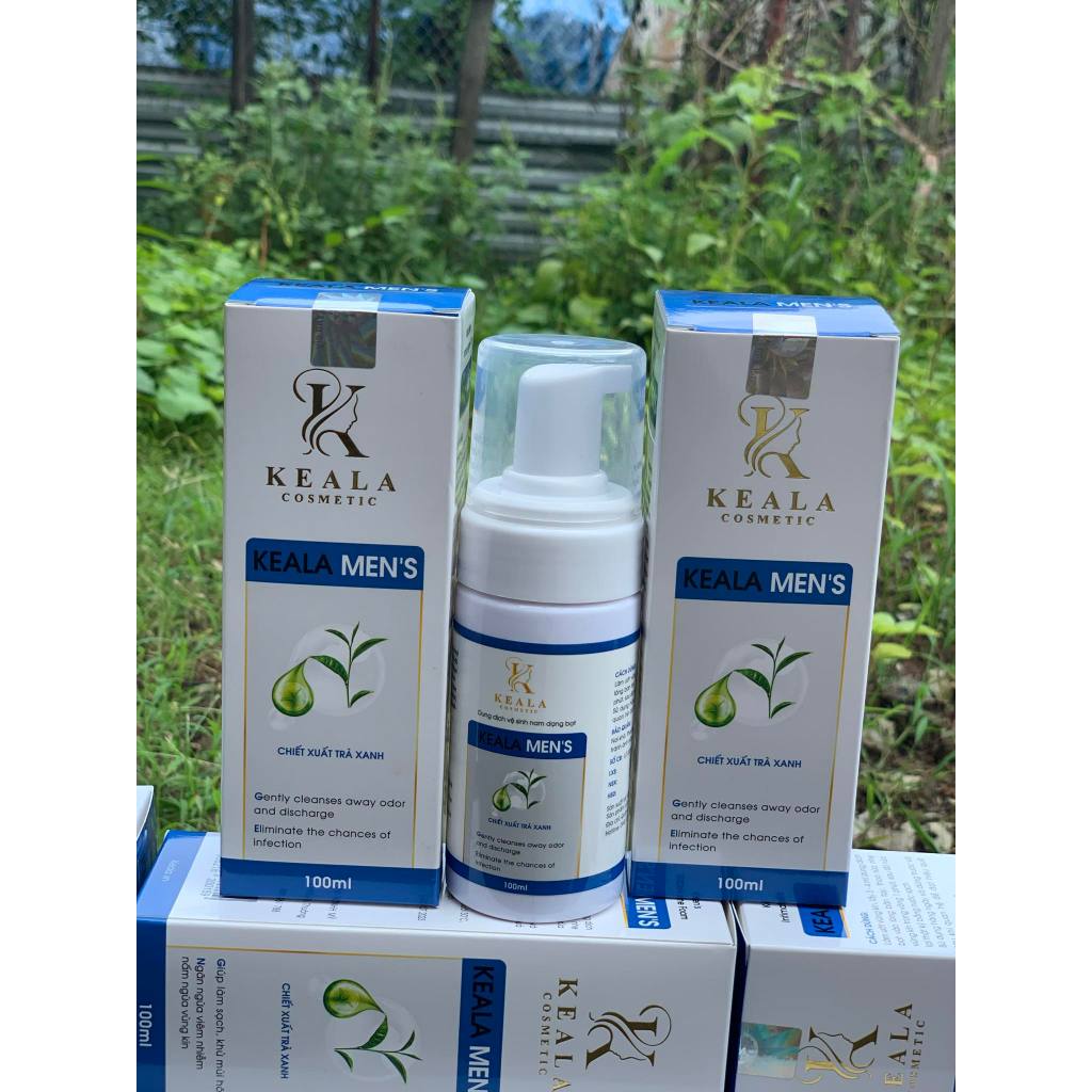 BỌT VỆ SINH KEALAMEN'S 100ML CHO NAM GIỚI-HỖ TRỢ HẠT NGỌC