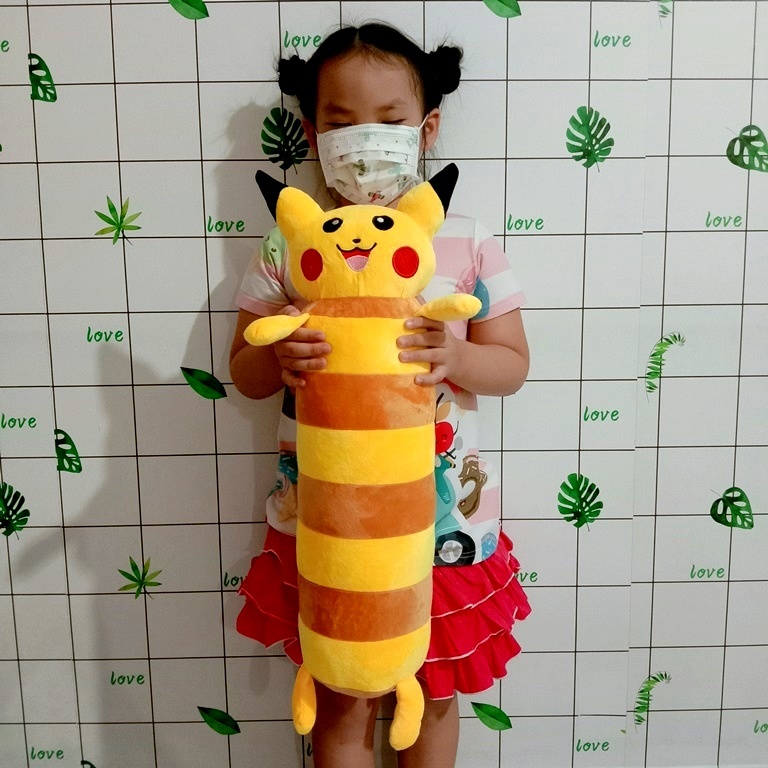 THÚ NHỒI BÔNG PIKACHU 50CM GẤU BÔNG PIKACHU