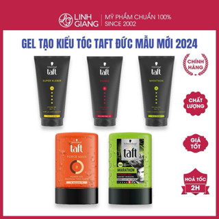 Gel vuốt tóc Nam tạo kiểu Taft Marathon Power Gel 300ml Taft Styling Gel 150ml Đức siêu cứng không bết tóc