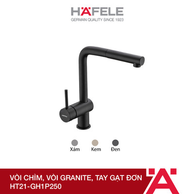 Vòi chìm, Vòi Granite, tay gạt đơn HT21-GH1P250