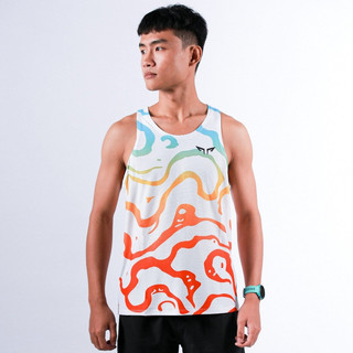 Áo Chạy Bộ Singlet Mạch Ngầm Thương Hiệu GYMWOLF, Chất Vải Mỏng Nhẹ, Nhanh Khô, Co Giãn 4 Chiều