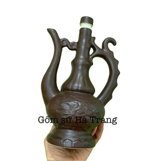 Nậm mỹ tửu gốm sứ Bát Tràng bình rót mỹ tửu