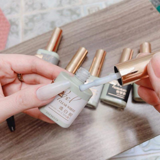 Sơn Gel OUBOLI Chính Hãng , Chất Sơn Đậm Đặc , Bền Bóng Màu Thạch Gạo Và Trắng Sữa Chua