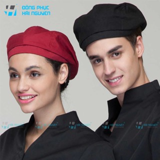 Nón phục vụ cao cấp dành cho Nam Nữ làm đồng phục nhà hàng quán ăn