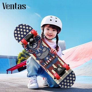 VENTAS Ván Trượt Trẻ Em gỗ phong ép 7 lớp dài thể thao 60cm Chịu Lực 60kg -  Dành Cho Trẻ Em Dưới 60kg