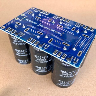 Siêu tụ điện 12V 83F (tối đa 16V) peak 75A-100A hỗ trợ đề ô tô xe máy