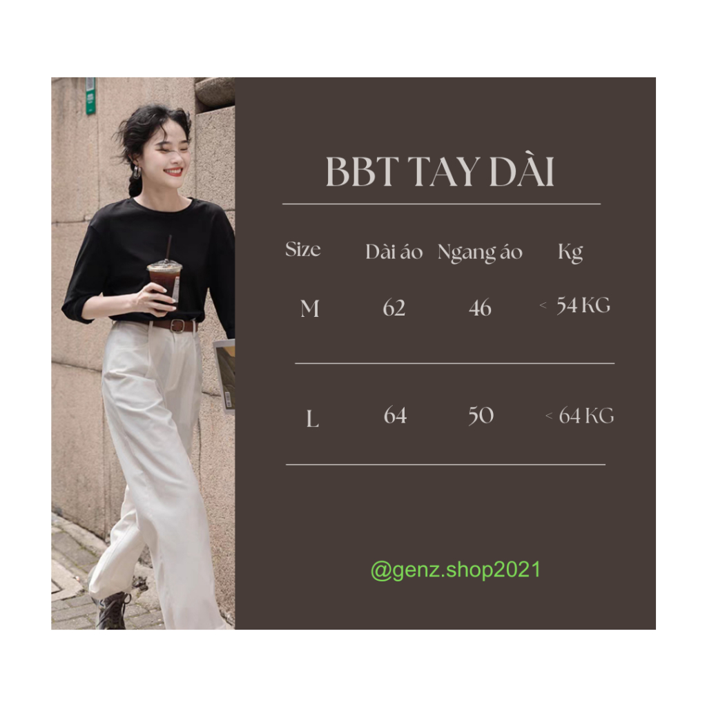 ÁO THUN BABYTEE  TAY DÀI TRƠN ĐỦ MÀU VẢI COTTON MỀM MỊN THOÁNG MÁT DỄ PHỐI ĐỒ BST26 Cổ Tròn | BigBuy360 - bigbuy360.vn