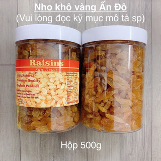 Nho khô vàng Raisins Ấn Độ