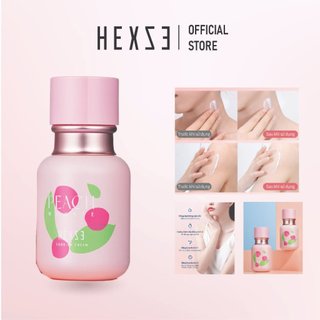 Kem đào dưỡng trắng da nâng tone HEXZE 48g, dưỡng ẩm, dưỡng trắng da ban ngày, nâng tone tức thì