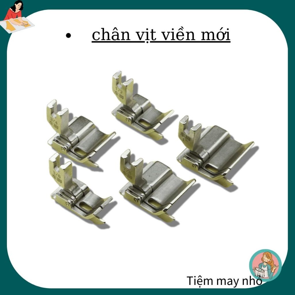 chân vịt viền mới