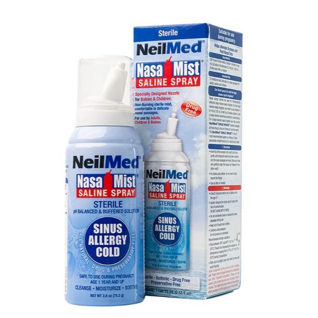 dung dịch xịt mũi Neilmed nasamist