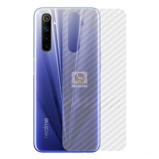 Miếng dán mặt lưng skin carbon Realme 6
