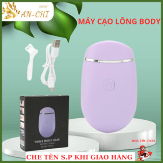 Máy cạo lông vùng kín nam, cạo lông mặt, tay chân, nách êm ái an toàn ko xước da, Anchi Beauty