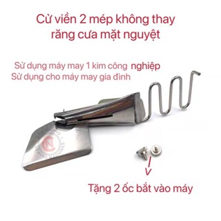 cử viền 2 mép không thay răng cưa mặt nguyệt cử viền DAYU