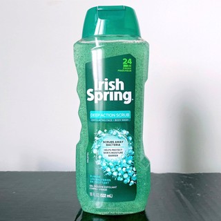 Sữa tắm cho nam Irish Spring Deep Action Scrub 532ml