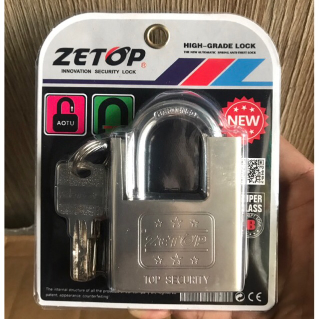 Ổ khoá 6 phân chống cắt ZETOP