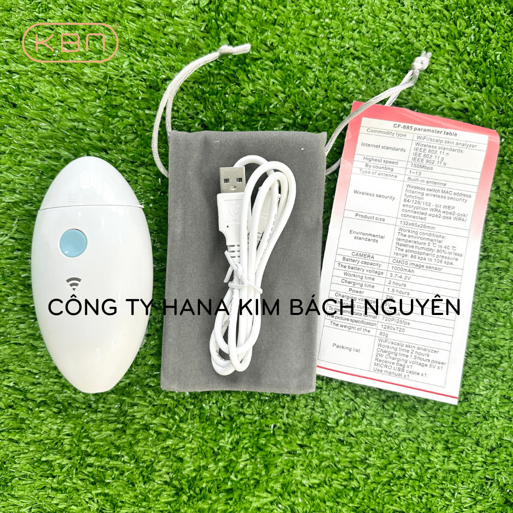 Máy Soi Da CF-685 | Kết Nối Điện Thoại, 2 Loại Soi Da Đầu Và Da Mặt | Bảo hành 12 Tháng