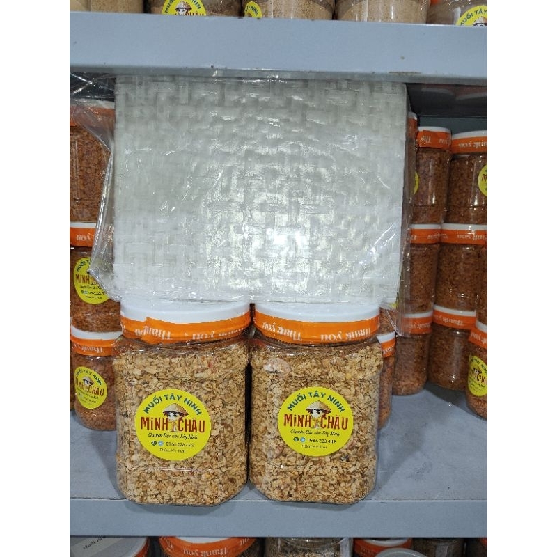 1 ký muối Tôm TẶNG 250g bánh tráng Tân Nhiên