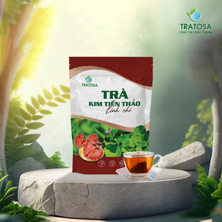 Trà kim thảo linh chi TRATOSA 7 vị hỗ trợ , tiểu đêm - HTshop102 lala102