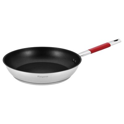 Chảo inox 26cm chống dính đáy từ Kangaroo KG2IF2601