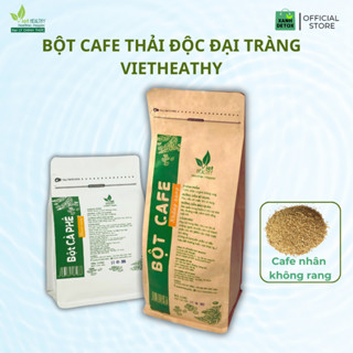   Chính Hãng  Cà phê nhân không rang VietHealthy 1 kg Cafe Xanh thải độc đại tràng COFFEE ENEMA 