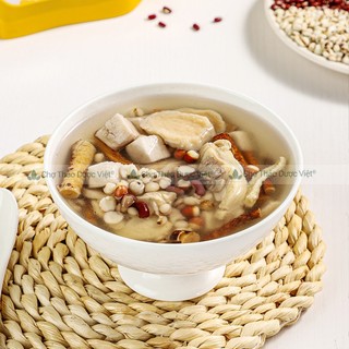 Y dĩ khô 100g, hạt bobo nếp, nguyên liệu hầm gà, nấu cháo, chè, trà lợi sữa sau sinh