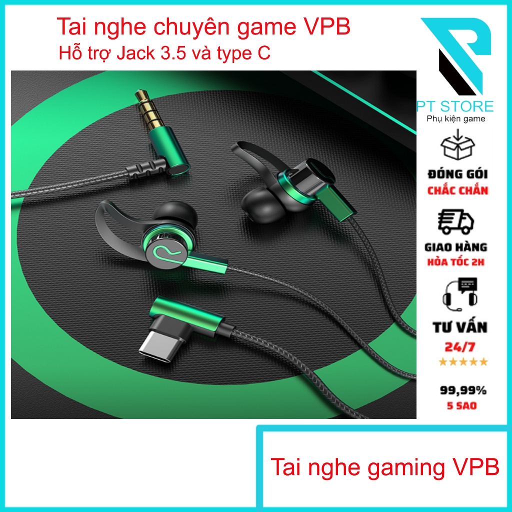 Tai Nghe Gaming VPB Chuyên Dụng Cho Game Thủ Tận Hưởng Trải Nghiệm Chơi Game…