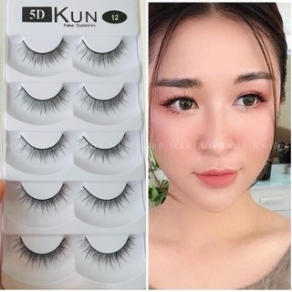 Lông mi giả, lông mi KUN 5D -12