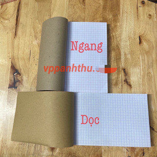 COMBO 5 SỔ DA LX NGANG - DỌC