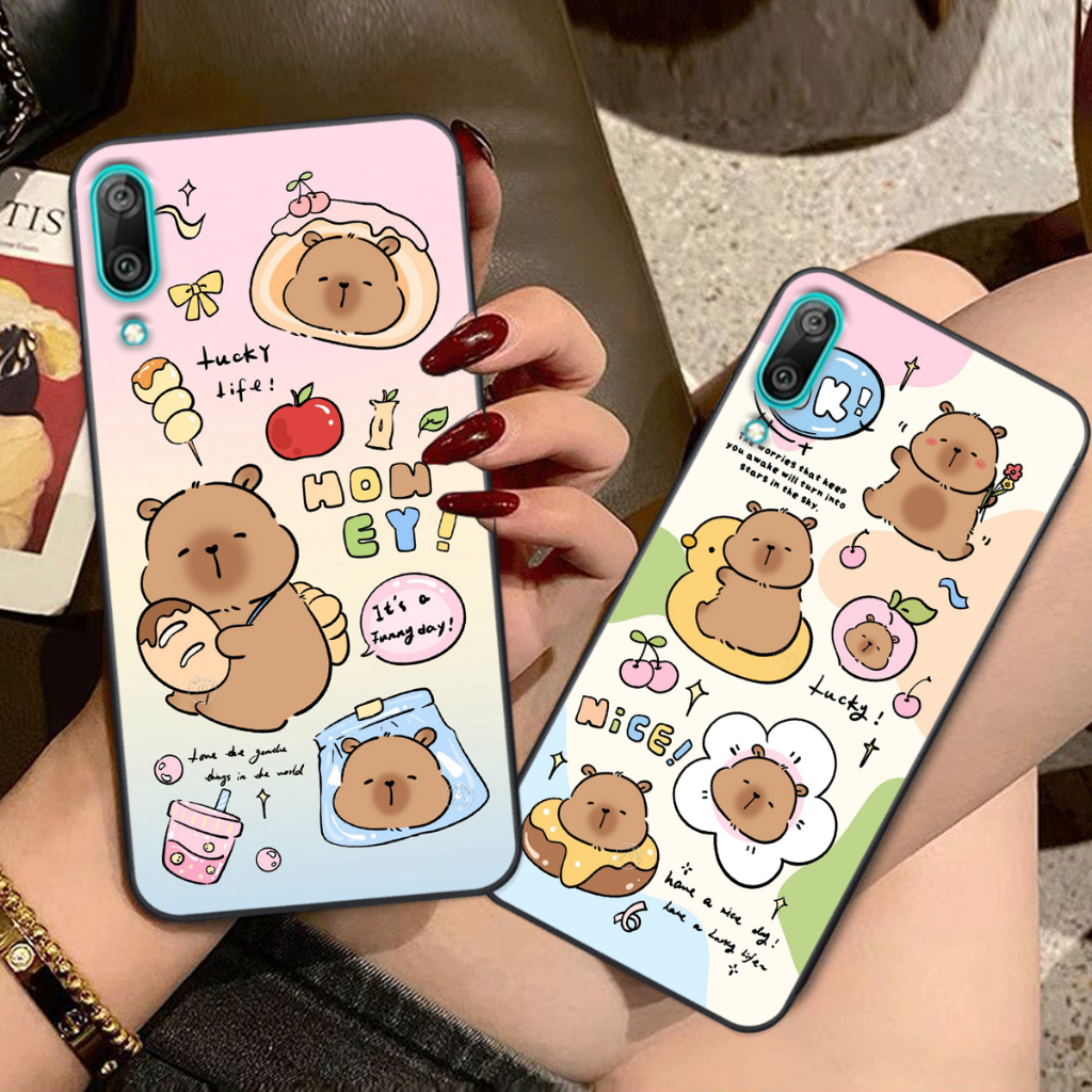 Ốp lưng Huawei Y7 Pro 2019 / P20 hình capybara hot trend cute giá rẻ/KEY CASE