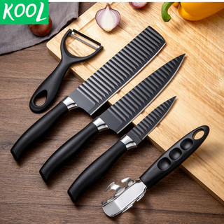 Dao làm bếp Nhật bộ 5 trong 1 đa năng asakh