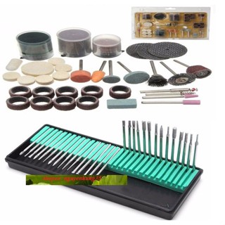 Bộ phụ kiện máy khoan mài cắt khắc đánh bóng mini cầm tay