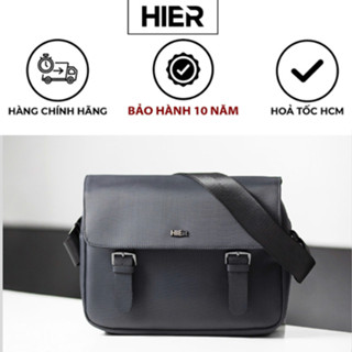 Túi nam đeo chéo CHÍNH HÃNG THƯƠNG HIỆU HIER Everyday Messenger Bag chống nước chống sốc nắp gập bảo hành 10 NĂM