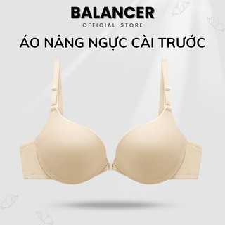  Áo Ngực Su Có Gọng BALANCER Đệm 3cm Nâng Ngực Cài Trước Tạo Khe Chống Tuột Mềm Mại Tôn Vòng 1 - 1501 