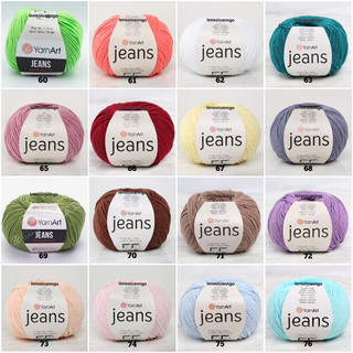 [CSLS] Len YarnArt JEANS Thổ Nhĩ Kì (cuộn 50gr)