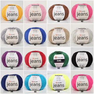 [CSLS] Len YarnArt JEANS Thổ Nhĩ Kì (cuộn 50gr)