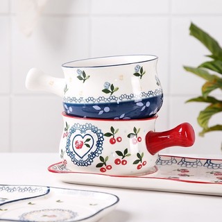 Bộ Ăn Sáng Thố Và Dĩa Siêu Xinh