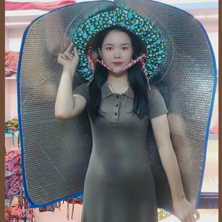 Tấm bọc nón lá, bao nón lá Chống Nắng/ Mưa Khổ LỚN Cách Nhiệt Phù Hợp Cho Nông Dân