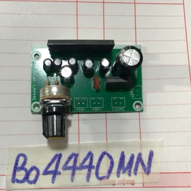 Bo   mạch   công   suất   LA   4440   Mô nô
