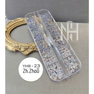 Đá Yhb chân lưới cao cáp, đá đính móng, đá gắn móng chuẩn Yhb chân lưới