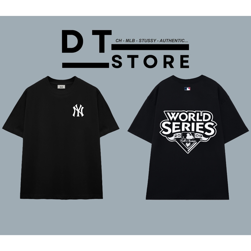 Áo thun MLB BÓNG CHÀY DT24 vải cotton cao cấp form rộng unisex - DT STORE