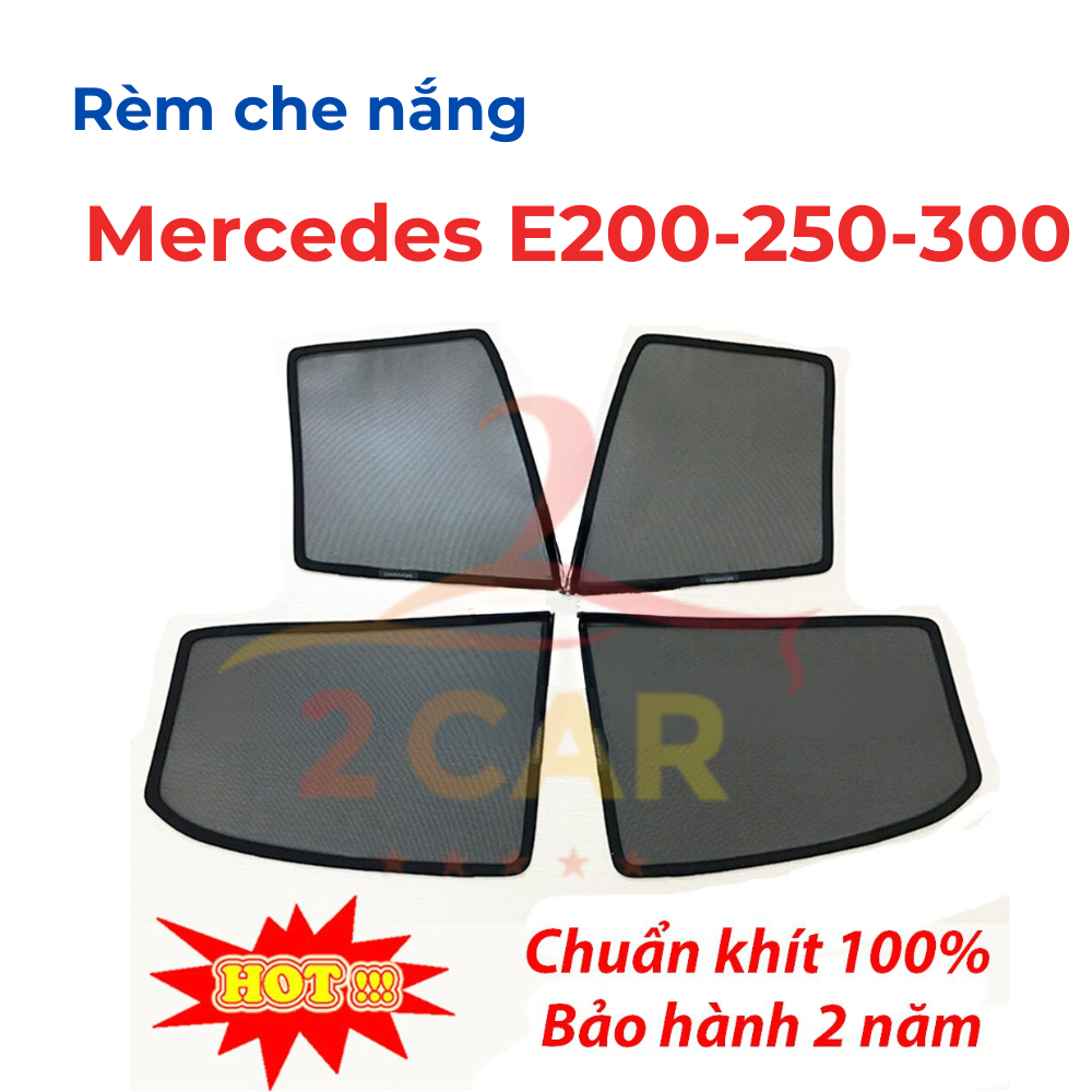 Rèm Che Nắng Mecedec E200-250-300, Mercedes E200-250-300 Form 2016-2020 Chỉ Có 2 Rèm Trước Rèm loại 