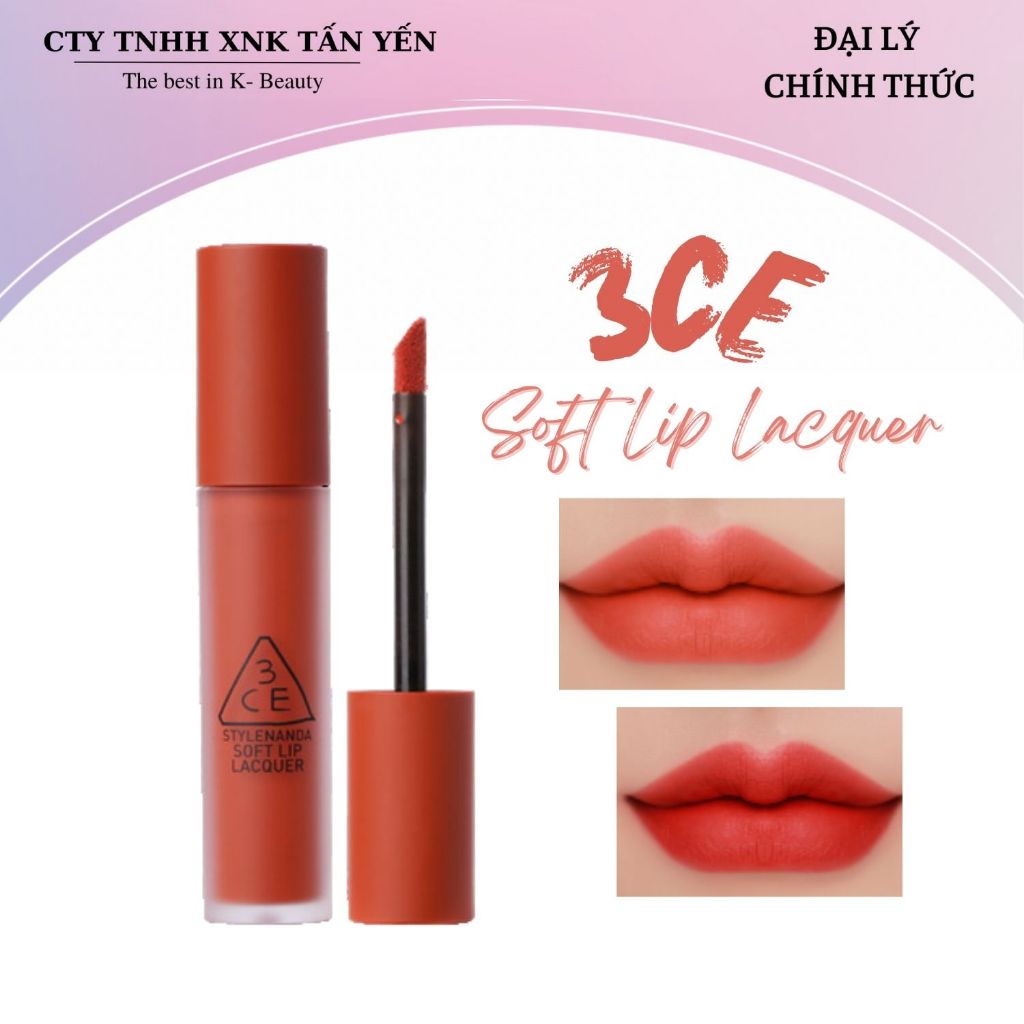 Son Kem 3CE Soft Lip Lacquer 3.5g (Null Set - Define This)